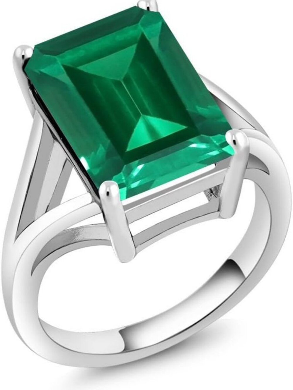 Stunning 5-10 Ct Birthstone Solitaire Ring | Elegant Gemstone Jewelry Gift